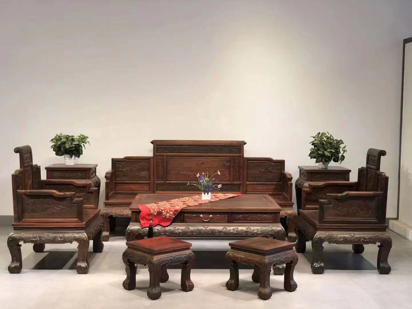 中式客厅红木家具款式